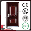 New Main Door Designs Metal Door Factory Sécurité Porte en acier